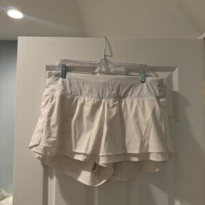 Alia White Athletic Shorts